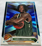 2024 Topps Chrome Basketball Chris Livingston Milwaukee Bucks Blue Refractor RC