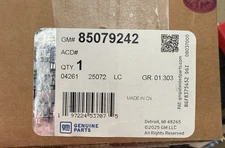 Genuine Emblem TURBOMAX Pkg 85079242 Black