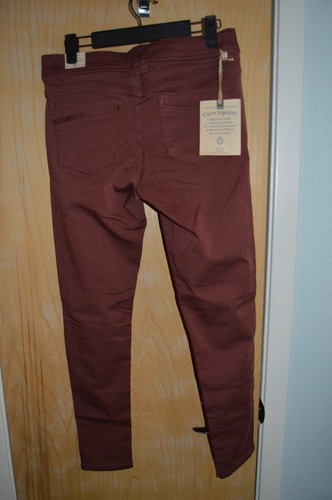 Jeans skinny alla caviglia Democracy AB Technology taglia 4 rosso mirtillo - Foto 6 di 11