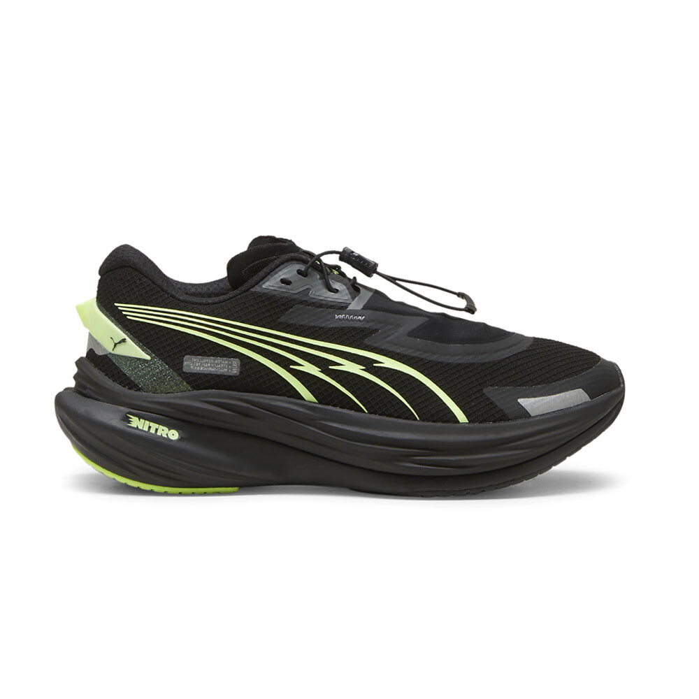 Женские серые кроссовки для бега Puma Deviate Nitro 3 Wtr+ Спортивная обувь 31008101