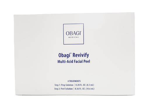 KIT DE PEELING FACIAL MULTIÁCIDO Obagi Revify (exfoliación facial química en dos pasos)