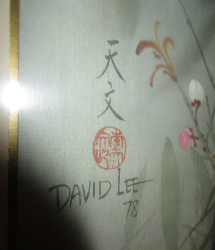 Litografía enmarcada David Lee canción de primavera seda firmada 1978 mate15,5/19,5 F23/27 - Imagen 5 de 12