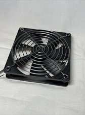 120mm 4.75  Chrome Fan Grille Computer PC Sm. Appliance, Finger Guard Protection