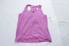 RBX Women's Plus Prime Relaxed Twist Back Tank Top WR4 Pink Size 2X NWT