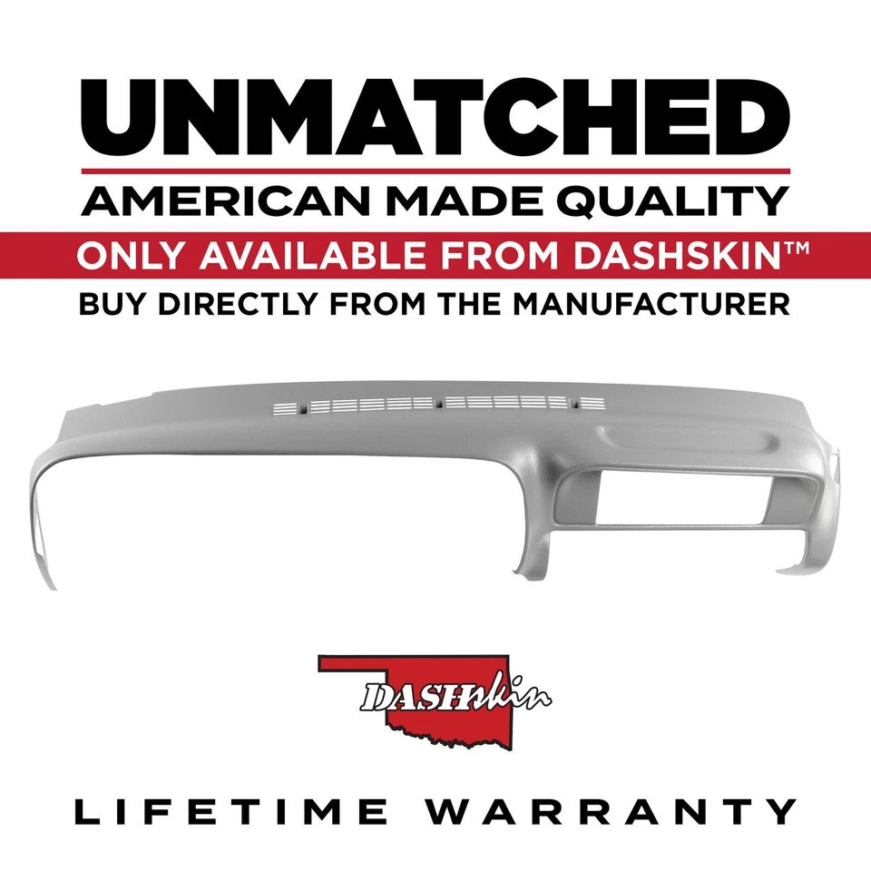 DashSkin Molded Dash Cover for 97-99 GM SUVs & 97-98 Trucks in Medium Grey - Image 3 of 4