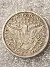 1899 Philadelphia Barber Quarter, AU Condition, Good Detail  — photo 8