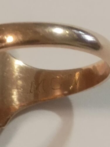 Vintage 10k gold class ring 1948 size 8 (4.66g) - Picture 14 of 18