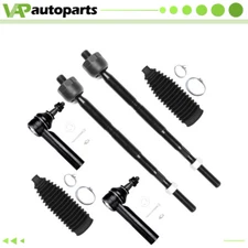Front Outer Tie Rod End Rack and Pinion Bellow For Chevrolet Equinox GMC Terrain