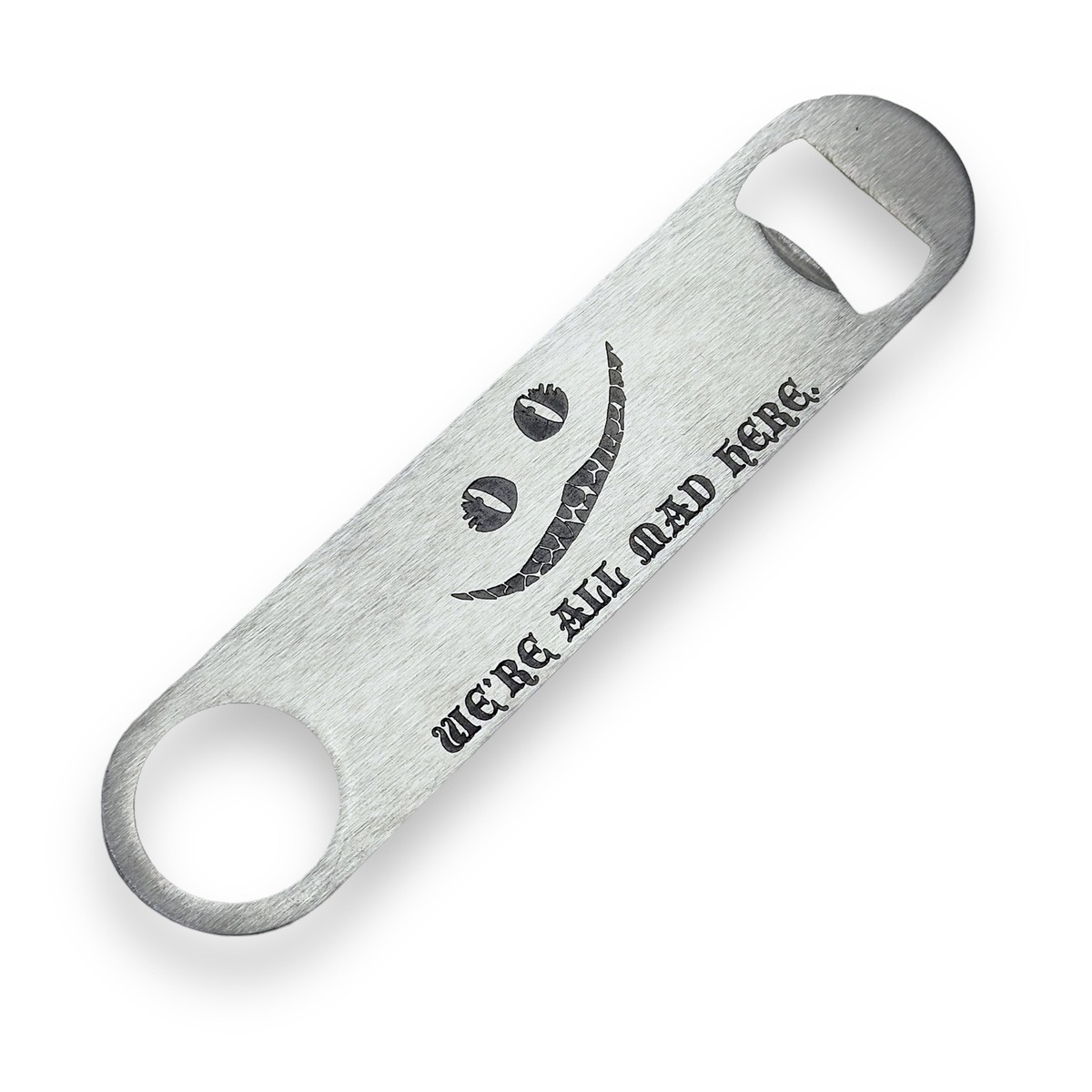 8oz BLACK We're All Mad Here Flask 8oz BLACK We're All Mad Here Flask