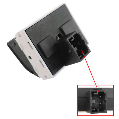 Bouton Lève-vitre Avant Gauche Pour Seat Ibiza/Cordoba (2002-2009) - Réf. 6Q0959858A - Neuf