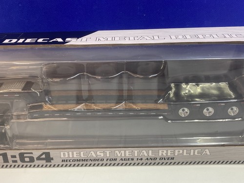 FIRST GEAR DCP 1/64 SCALE MACK GRANITE W/ TRI AXLE LOWBOY TRAILER 60-0166 - Picture 4 of 12