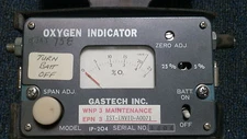 GasTech IP204 Oxygen Indicator