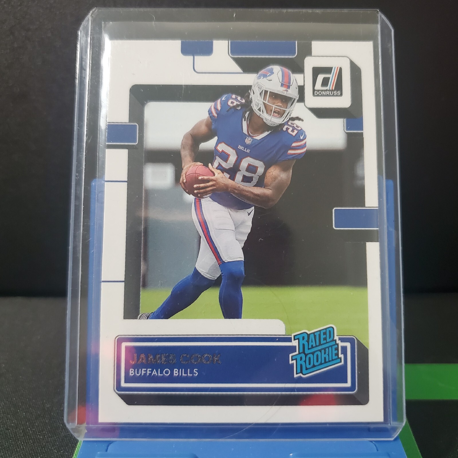 2022 Panini Donruss Rated Rookie James Cook #315 (RC) Buffalo Bills