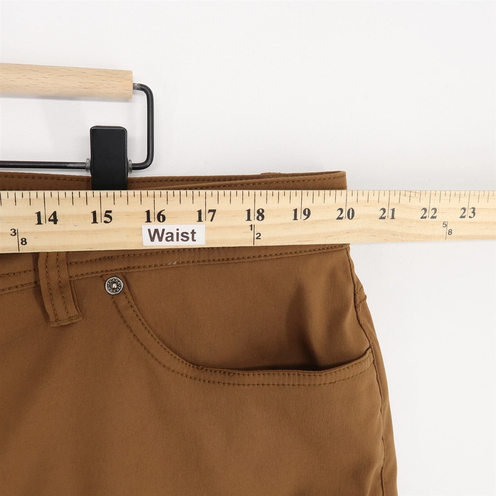 prana brion slim fit stretch nylon 5 pocket outdoor casual pants