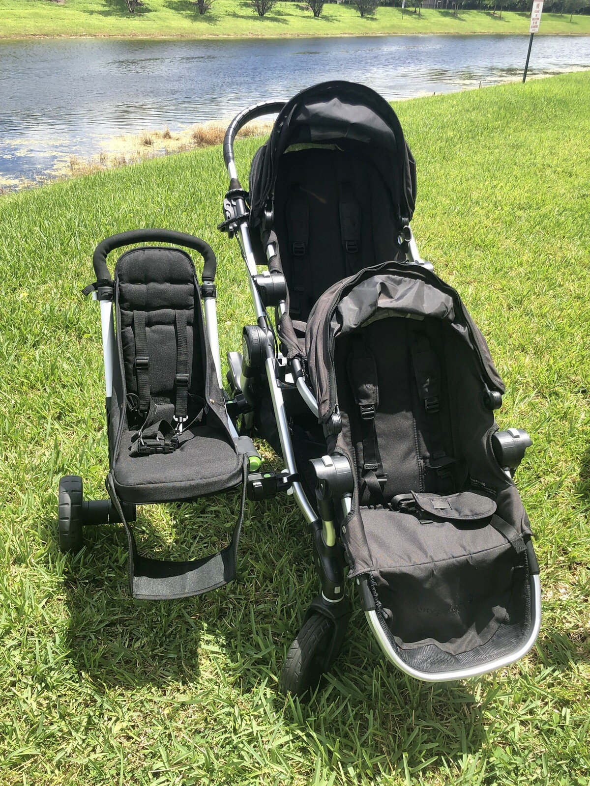 city trend double stroller