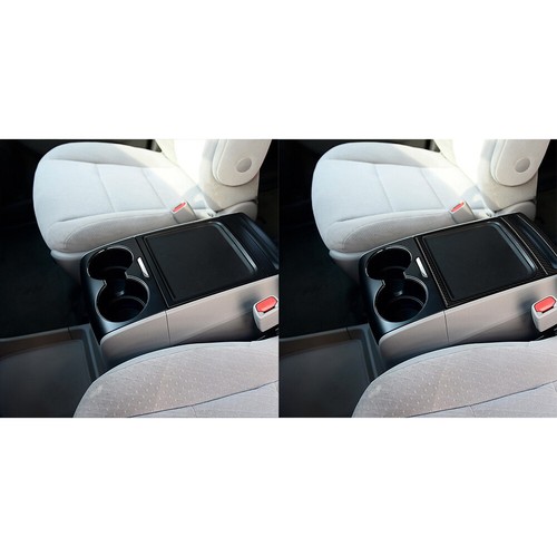 3x Carbon Fiber Center Armrest Frame Cover Trim For Toyota Sienna 2015-2020 - Picture 13 of 18