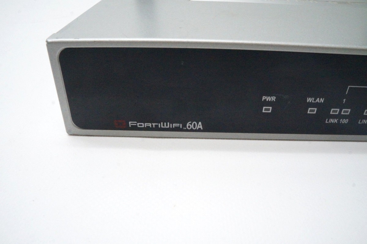 Fortinet FortiWiFi 60A Network Security Firewall Router | eBay