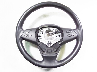 07-10 BMW X5 E70 Steering Wheel & Multi Function Switches 96K MILES Black OEM