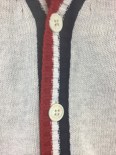 Tommy Hilfiger Boy’s Cotton Embroidered Button Down Cardigan Sweater Sz.M(12/14) - Picture 7 of 17