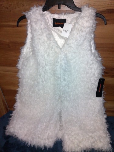 RUE 21 AMBIANCE Womens Small Faux Fur 