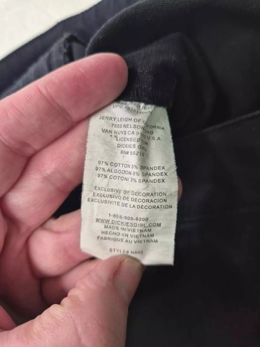 Dickies Womens Bootcut Casual Working Trousers Black W30 L31 - Picture 4 of 15