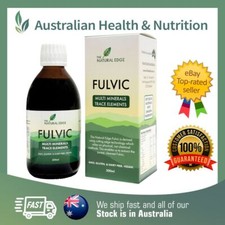 THE NATURAL EDGE FULVIC ACID 300ML  FREE SAME DAY SHIPPING  SAMPLE