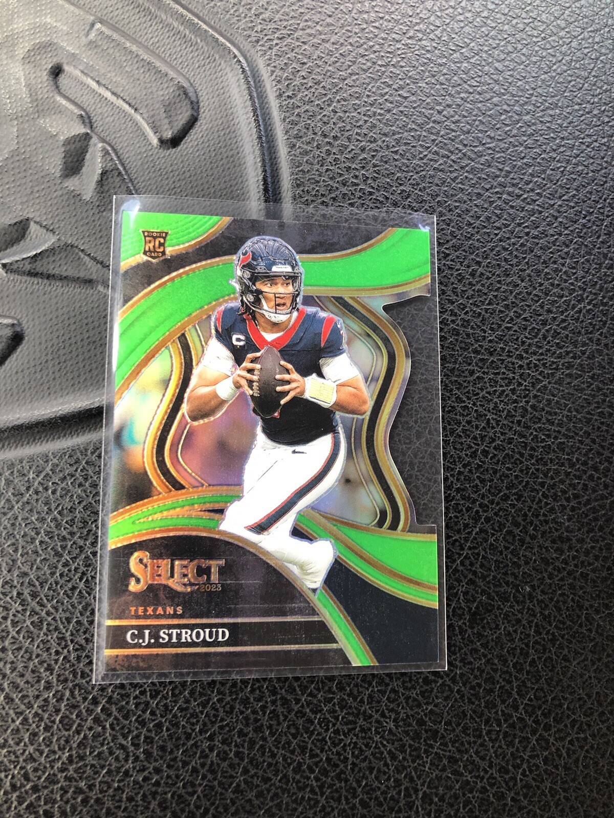 2023 Select CJ Stroud RC Club Level Die Cut Green /499