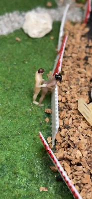 Sexy Scene Black V1 H0 1/87 Figuren LKW HO Diorama Modellbahn