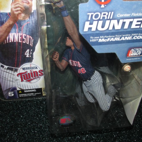McFarlane 2003 Torii Hunter Minnesota Twins MLB Series 5 (rookie piece) - Picture 4 of 6