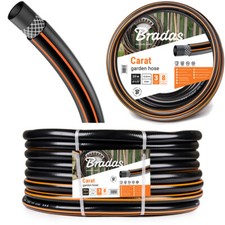 Gartenschlauch CARAT 20-50m 1/2 Zoll Wasserschlauch Bradas Schlauch 3-lagig PVC