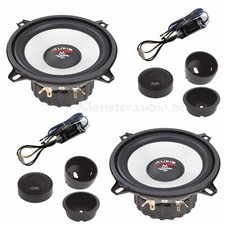 AUDIO SYSTEM 240 Watt 13cm 2-Wege Auto Lautsprecher 130mm Boxen Set M-130 EVO2