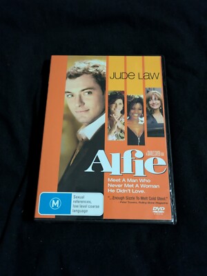 Alfie (DVD 2004) Region 4 Romance Anouska De Georgiou, Kevin Rahm, Renee