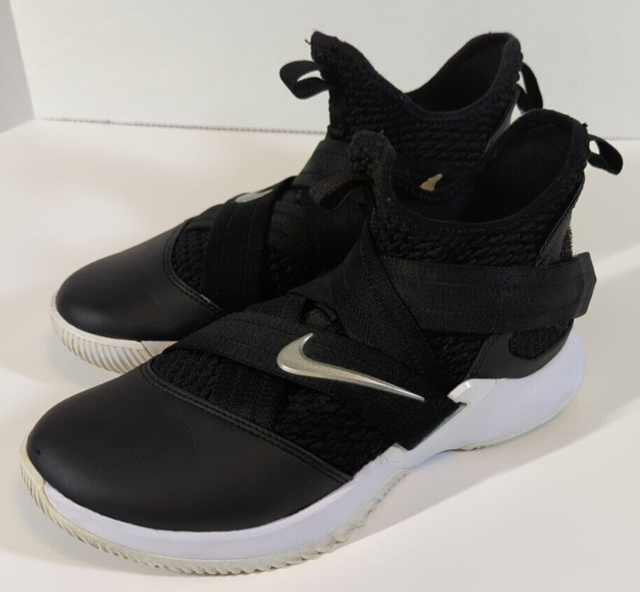 Nike LeBron Soldier 12 basketball shoes Mens size black and