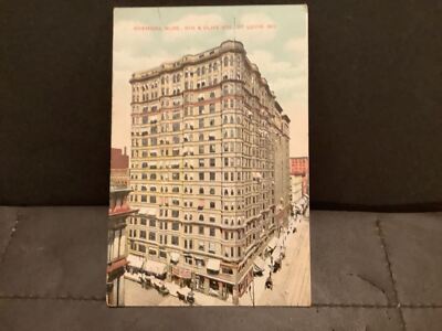 USA Chemiegebäude St Louis Mo 1908 Postkarte R41123