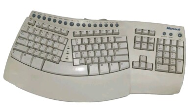 Vintage Microsoft Natural Keyboard Pro Wired USB Model RT9431 FREE S/H