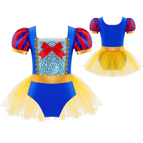 Niños Niñas Lentejuelas Rayas Navidad Tutú Leotardo Vestido Conjunto Disfraz de Baile - Imagen 28 de 37
