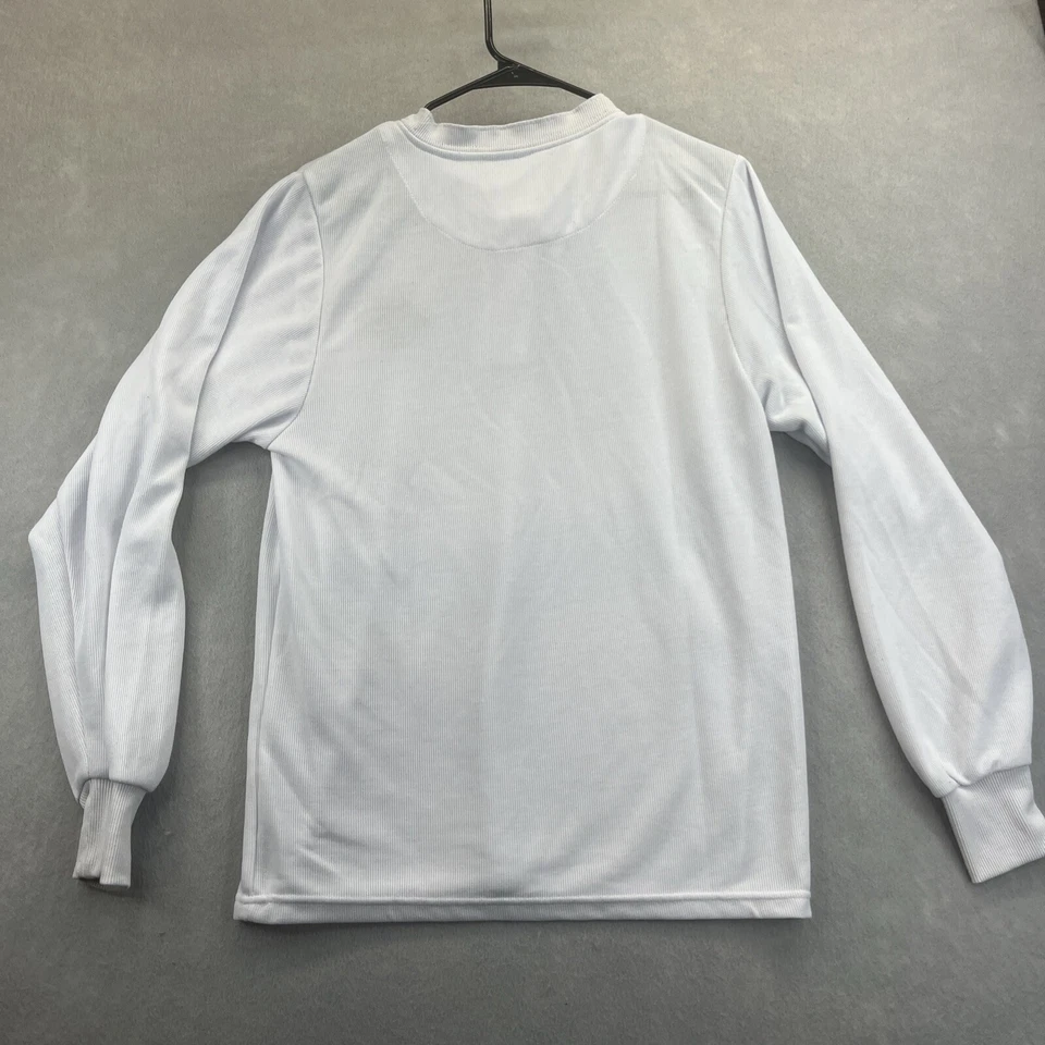 Ditch Plains White Henley Surf Team Board Long Sleeve Small Shirt - Image 2 of 4