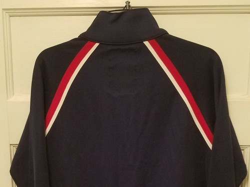 Aeropostale Varsity Athletic Ladies Size Medium Navy Blue 1987 Logo Track Jacket - Picture 5 of 5