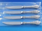 Eloquence by Lunt Sterling Silver Steak Knife Set 4pc Custom Serrated 8 7/8"