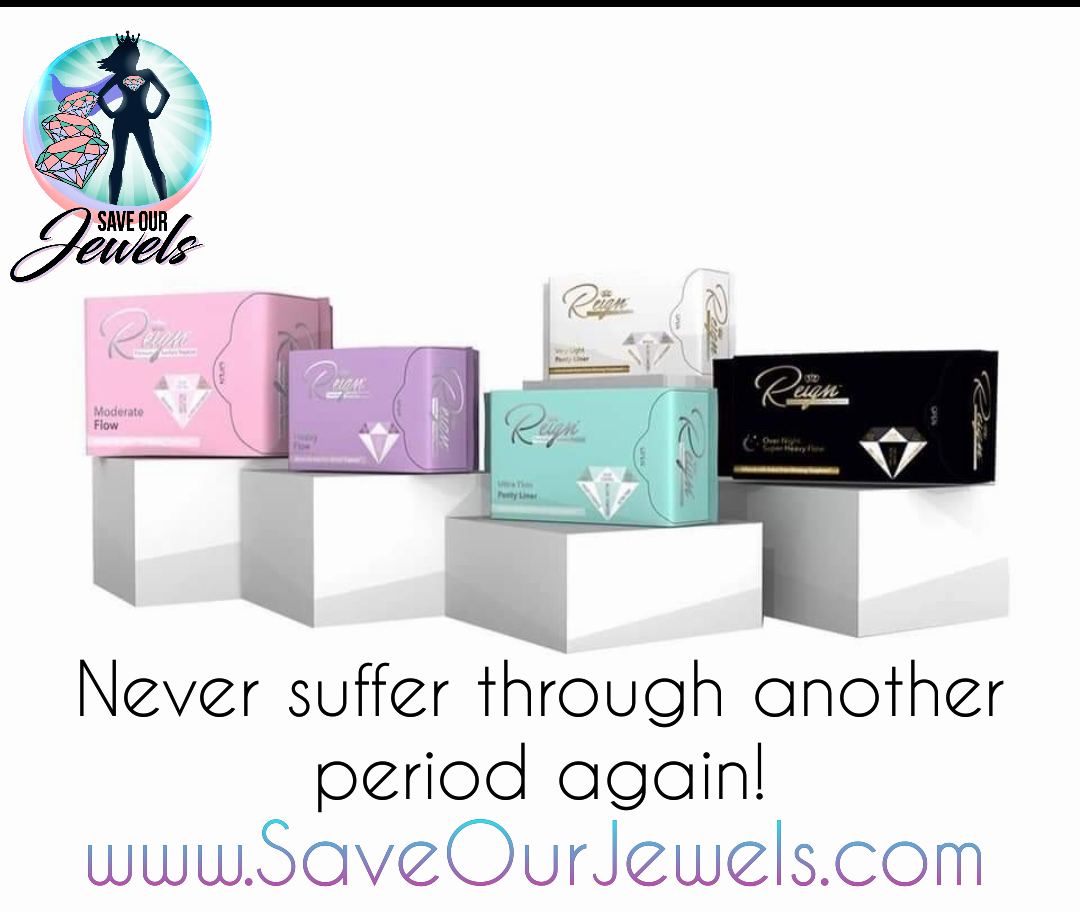 Reign Pads / Jewel Pads / NonToxic Sanitary Napkins (w/ Nobel Prize Graphene) eBay