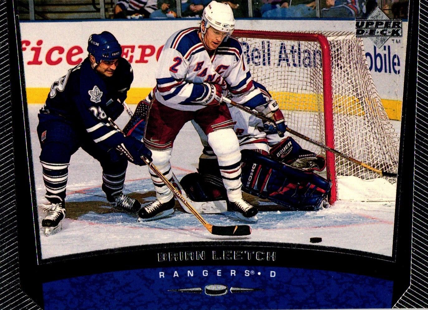 Brian Leetch New York Rangers #322 Upper Deck NHL Hockey Card
