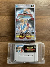 Super Famicom Return of Double Dragon Boxed Japan game US Seller