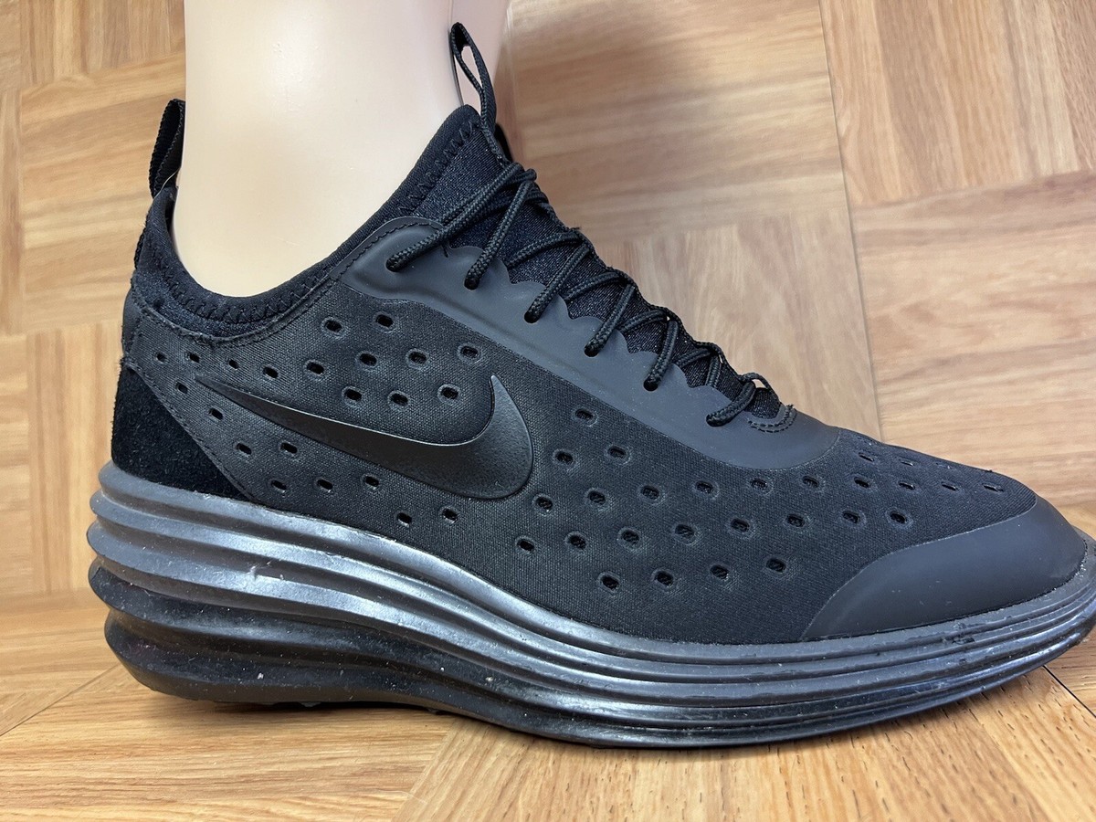 RARE🔥 Sz 11 - Nike LunarElite Sky Hi Anthracite Black Sneaker