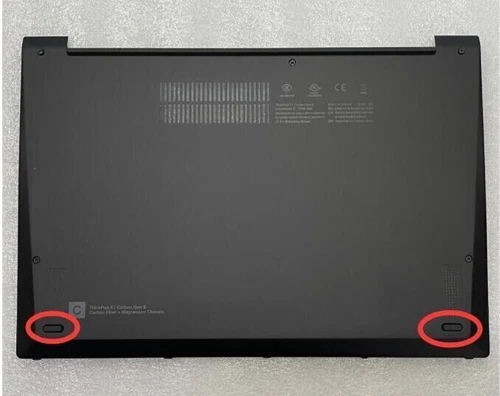 2pcs Rubber Feet  for Lenovo  Thinkpad X1 Carbon Gen9 Gen10 X1C 2021 2022  Year