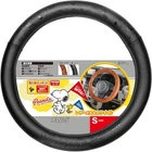 BONFORM Snoopy Car Handle Cover Grip Size:diameter 36.5-37.9cm 6760-01BK