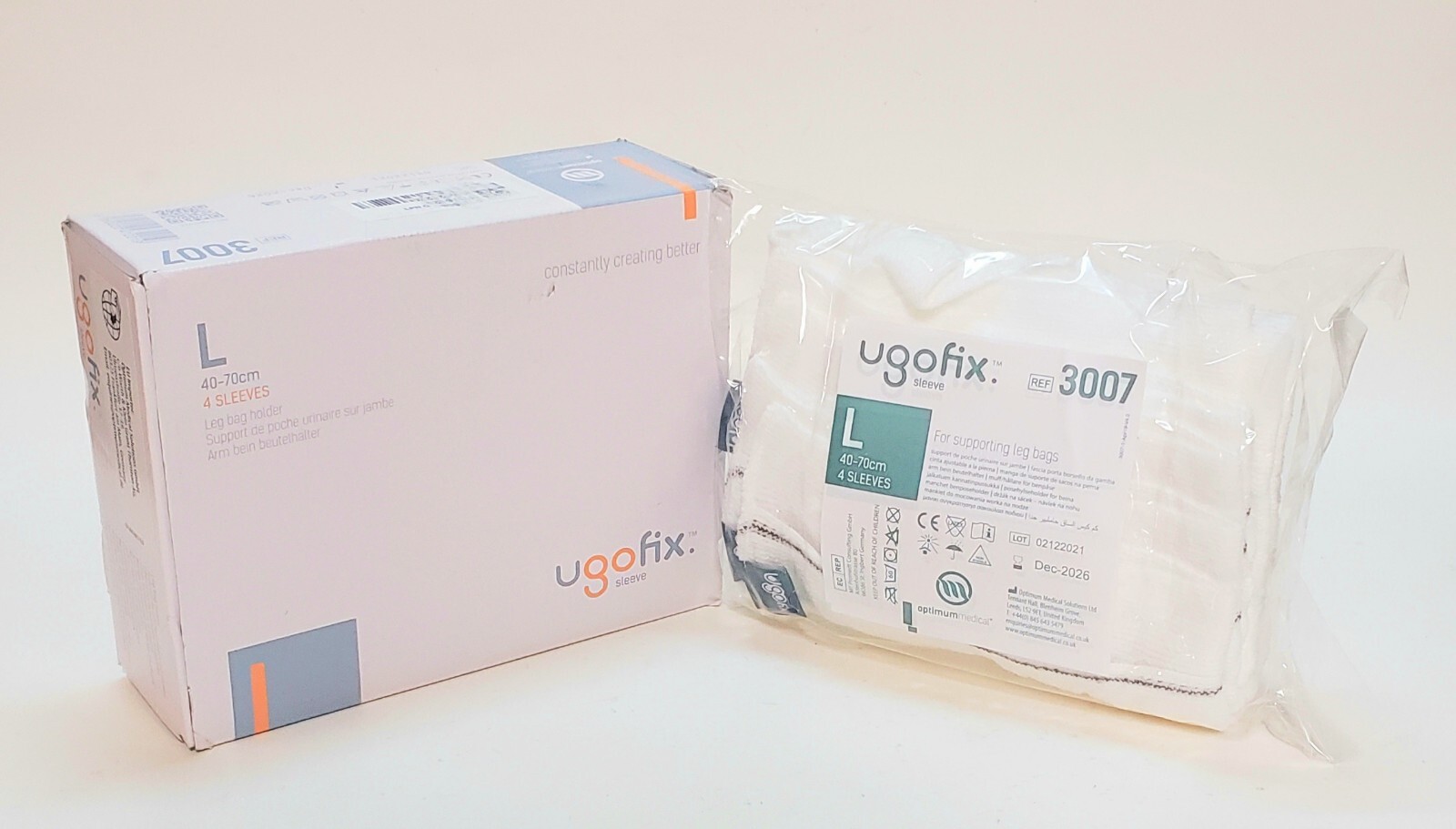 Ugo Fix Sleeve (x4) Catheter Leg Bag Holder/Catheter Bag Cover Strong eBay