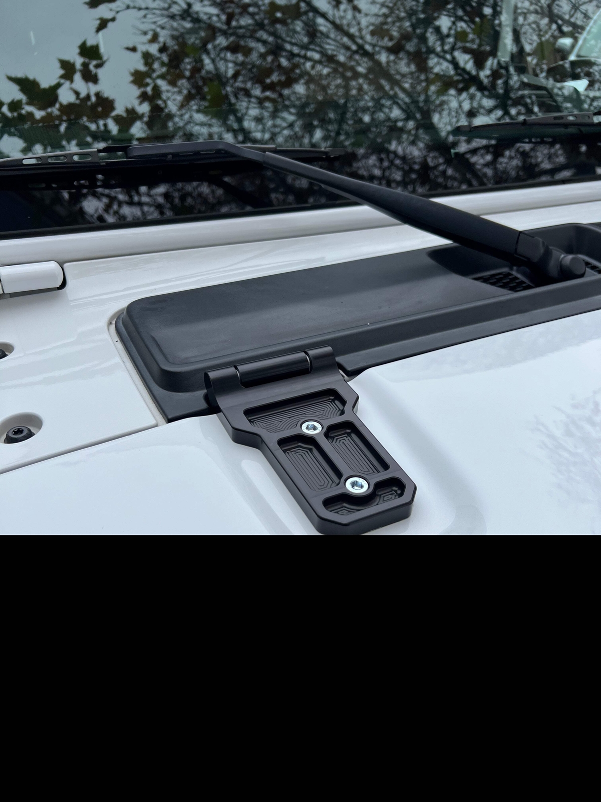 Hood Hinges 392 or Mojave - BILLET (Royal Hooks) RAW fits Jeep Wrangler JL - JLU