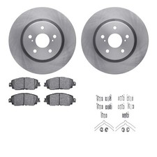 Dynamic Friction DYN-6512-76710 DFC Brake Rotor & Brake Pads & Hardware