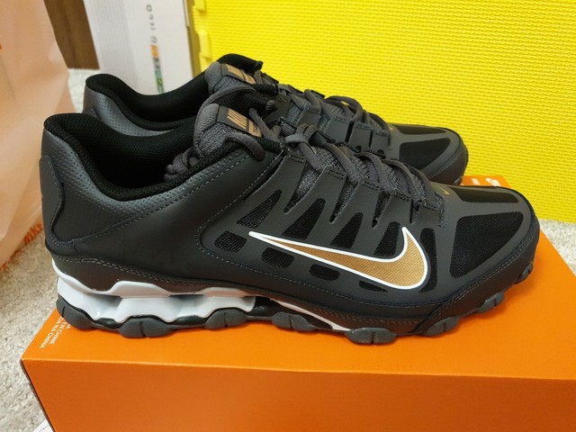 nike reax 8 tr mesh black and orange