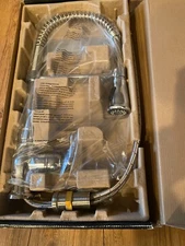 Ultra Faucets UF17100 Chrome Single-Handle Kitchen Faucet with Pull-Down Spray